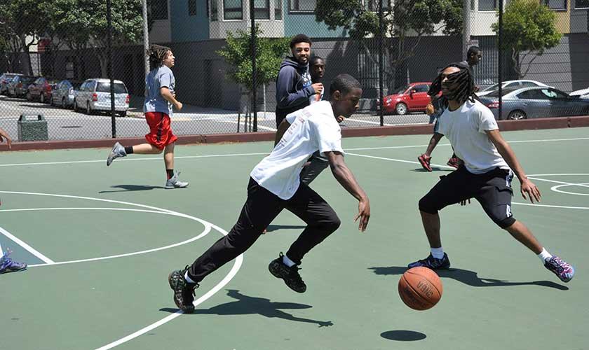 SFA High School Program includes activities like basketball
